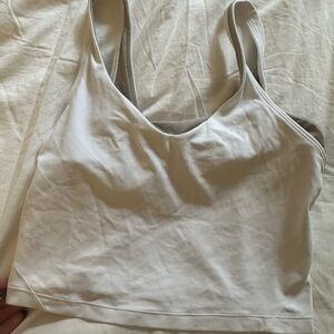 lululemon athletica Cream Sports Bra